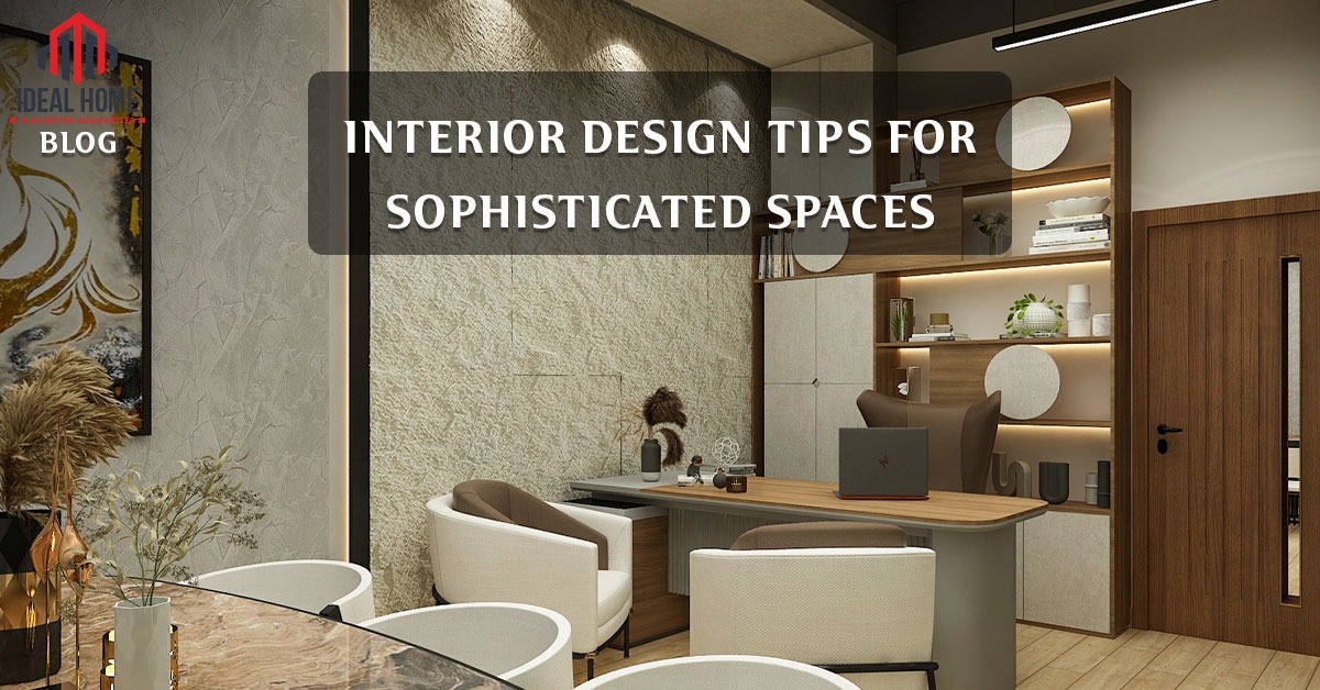 Interior Designing Tips for sophisticated spaces