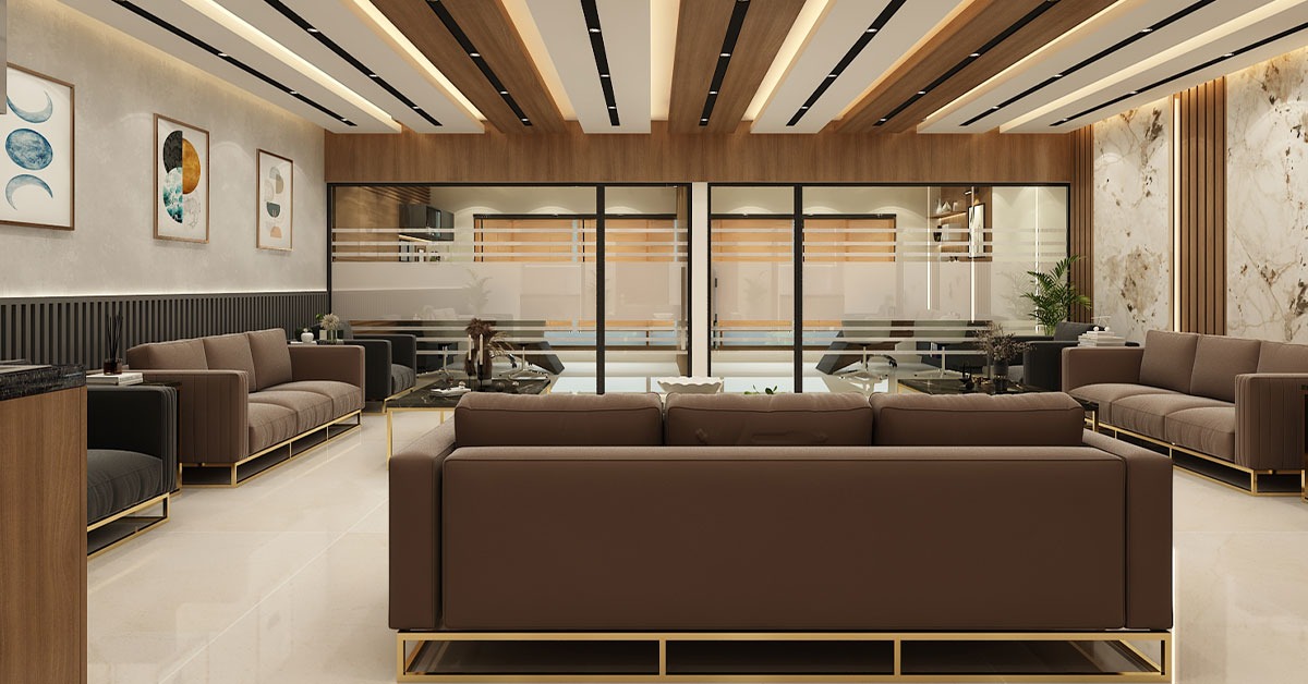 Commercial interior design services