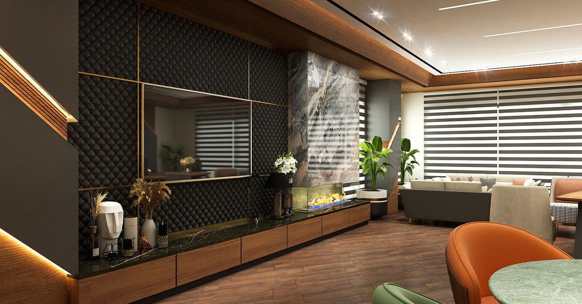 interior design and brand identity